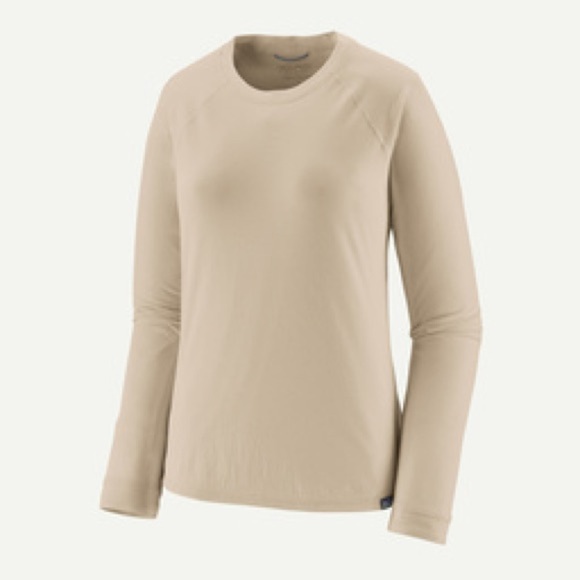 Patagonia Tops - LOT (2) Patagonia Women's S Long-Sleeved Capilene Cool Trail Shirts color Pumice